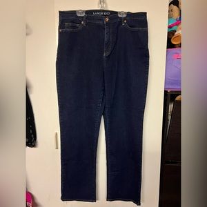 Land’s End High Rise Straight Jeans